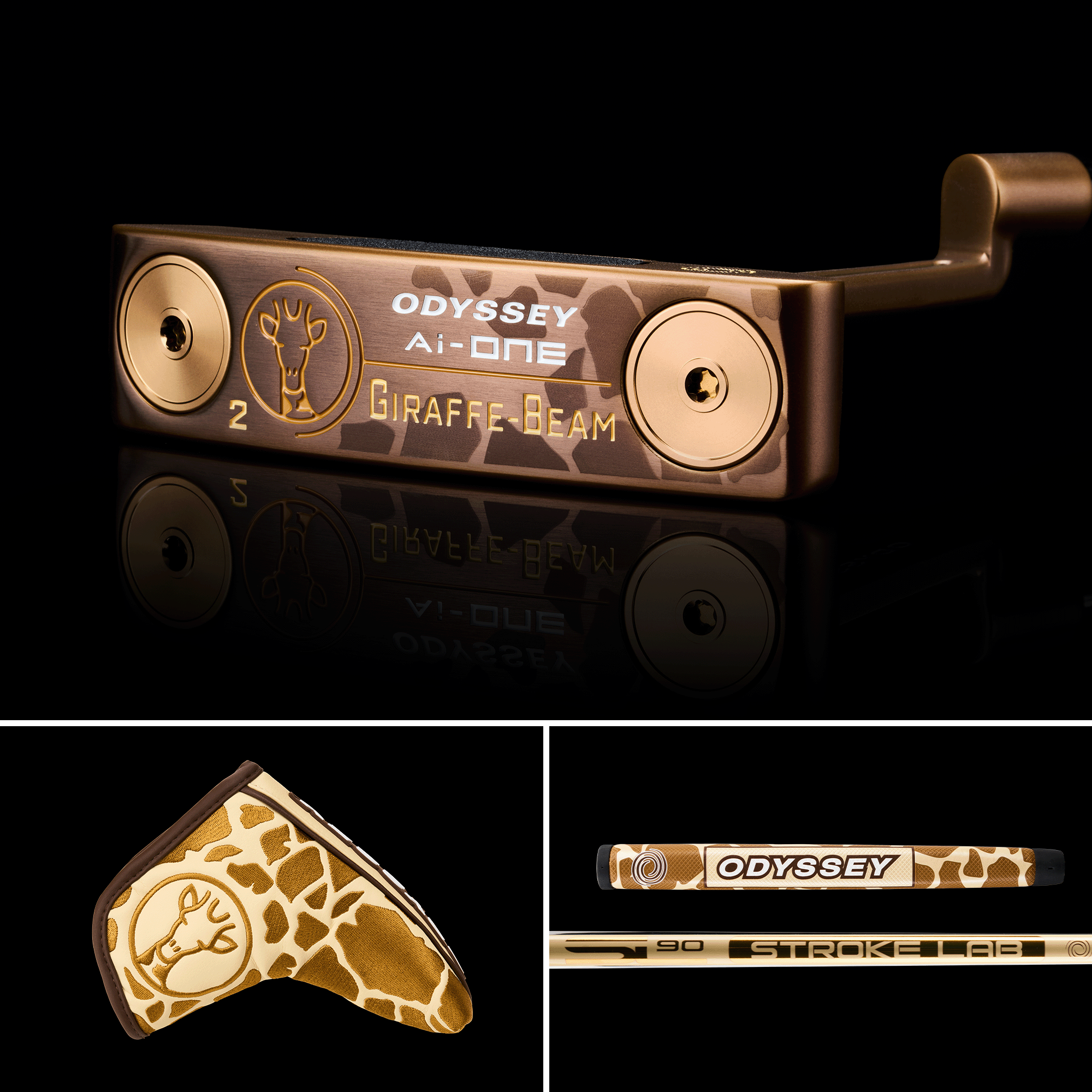 Ai-ONE Giraffe Beam Limited Edition Putters | Odyssey Golf