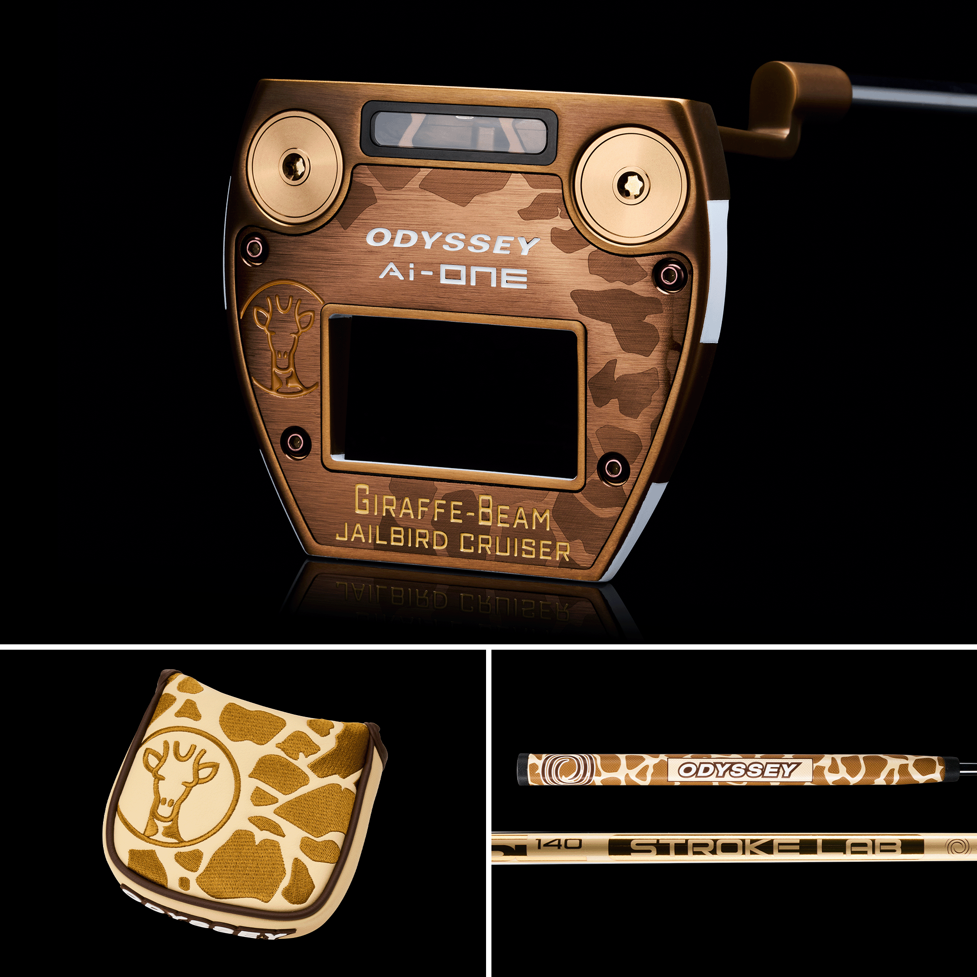 Ai-ONE Giraffe Beam Limited Edition Putters | Odyssey Golf
