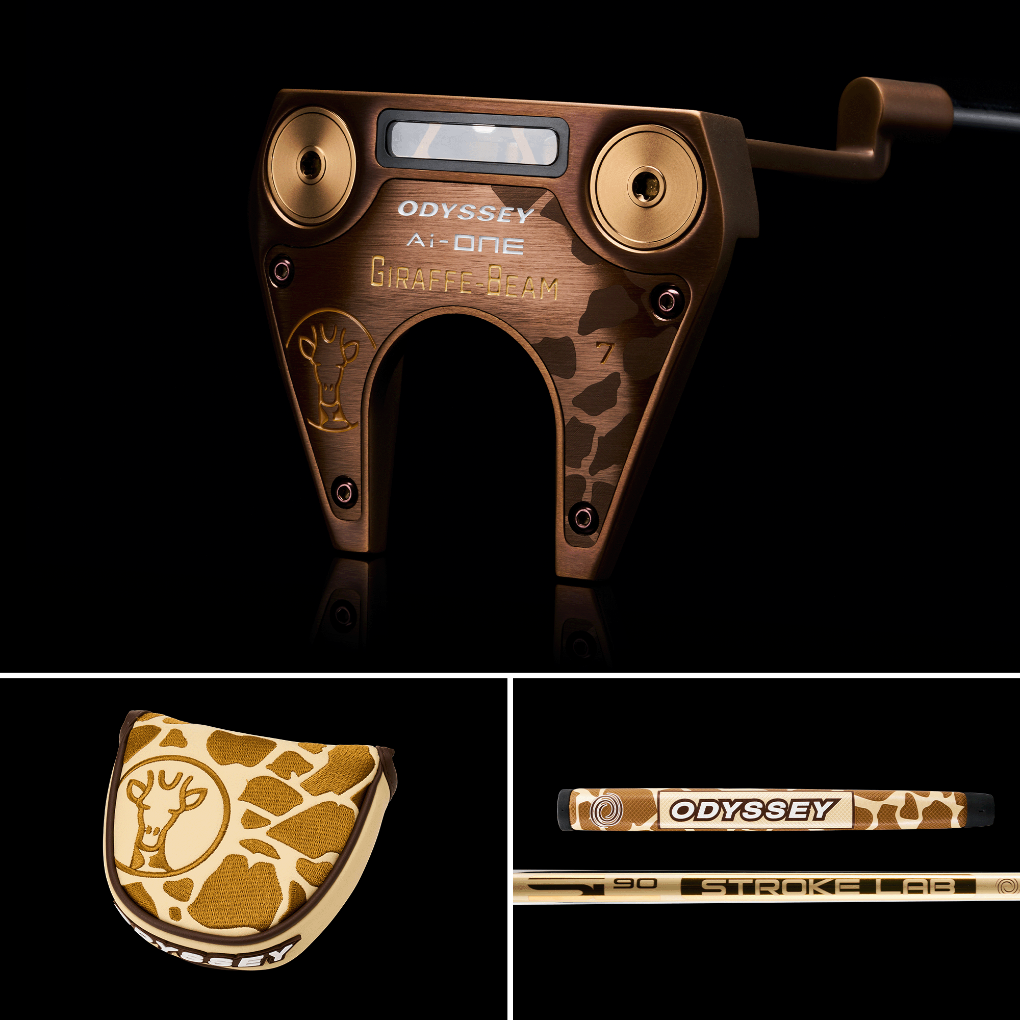 クラブ ODYSSEY A.I. ONE GIRAFFE BEAM Ai-ONE Giraffe Beam #7 Putter